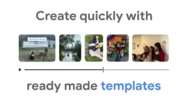 Google フォトに動画編集の新機能　テンプレートや音楽追加