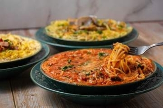 パンチョの新業態、“こぼれ系”「ごちそうスープパスタ」