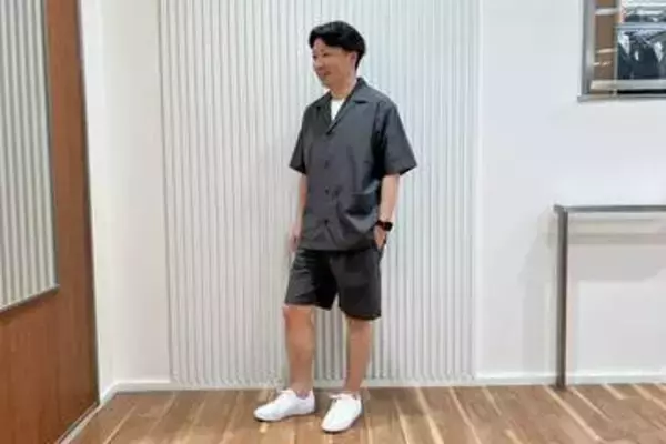 青山、ビジネス向けハーフパンツ