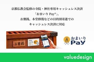 神社キャッシュレス「おまいりPay」、お賽銭に対応