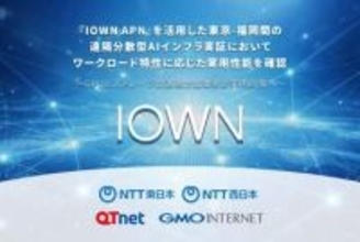 GMOやNTT、IOWN APNで東京-福岡間の分散AI開発基盤