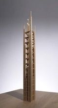 GREEN×EXPOに"大屋根リング"活用の木造建築「KAJIMA TREE」　1/100模型公開