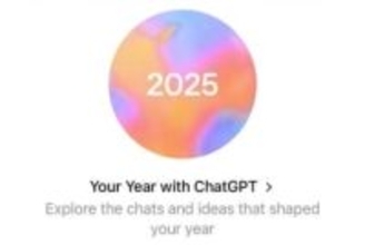 "ChatGPT"を何に使った?　1年のまとめを振り返る機能