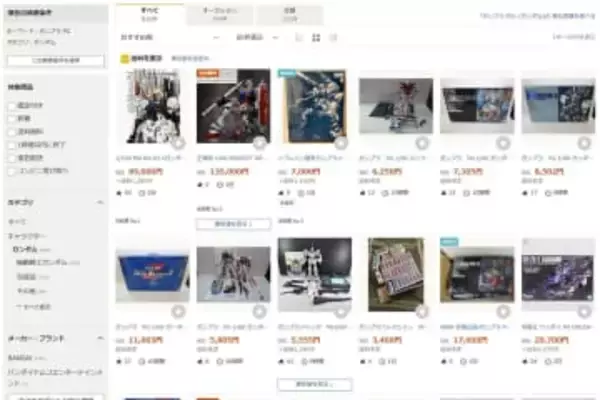 ヤフオク、ガンプラ転売を禁止　発売から3カ月間