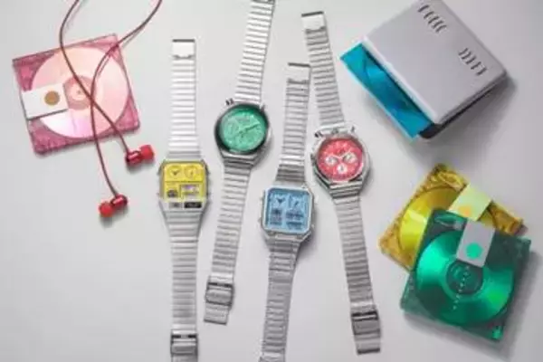 シチズン、レトロモデルに90sポップカラー