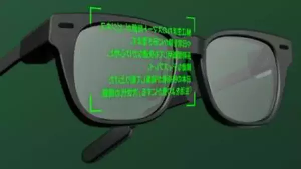 鯖江デザインのスマートグラス「SABERA」　翻訳や原稿を表示