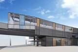 「京急北品川、新駅舎デザイン決定　泉岳寺～品川～新馬場を立体交差化」の画像1