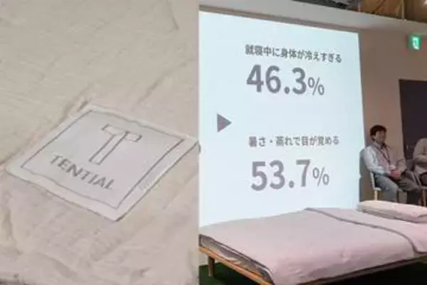 夏の朝のだるさは「深部体温」が関係　冷房＋寝具の対応をBAKUNEが説明
