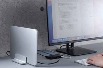 クラムシェルモード用のアルミ製ノートPCスタンド、サンワサプライが発売