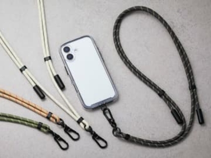 USB Type-C充電ケーブルにもなる、1台2役のショルダーストラップをエレコムが発売