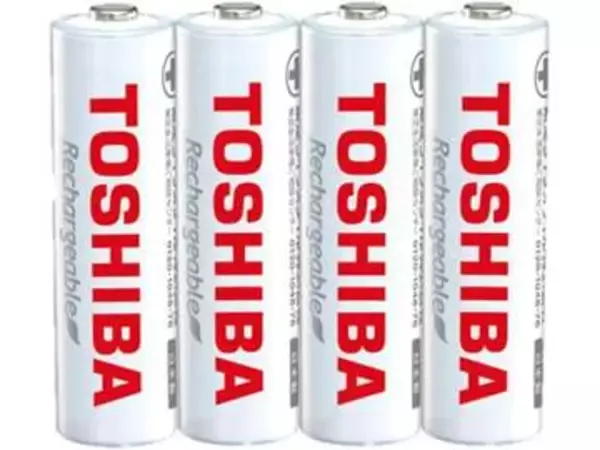 「東芝の充電池やアルカリ乾電池が安い！　Amazonタイムセール　繰り返し充電1000回の単3・単4充電池、4本が1106円、20本が4717円」の画像