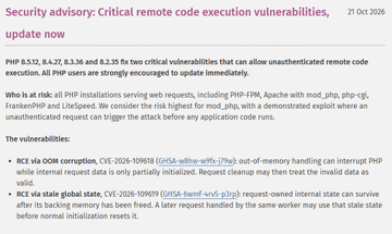 ウェブサイトも“保守・修繕”の発想が必要。「PHPの脆弱性」から、経営層・サイト運営者に知っておいてほしいこと