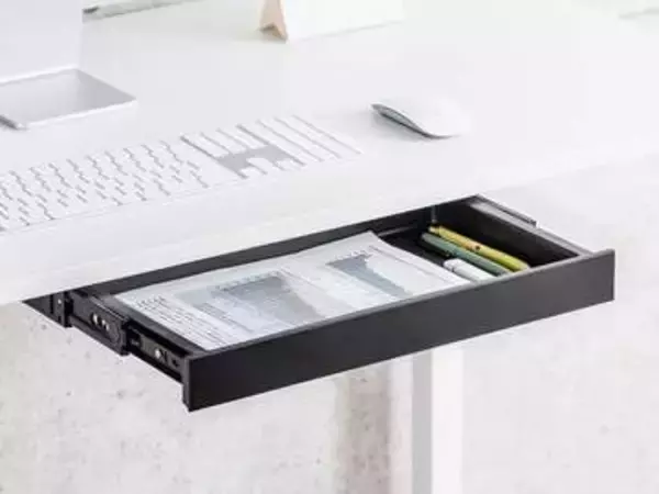 サンワサプライ、後付けできるデスク下収納ボックス3サイズを発売