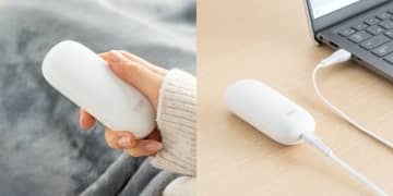 30秒で温かくなり50℃まで調整可能、繰り返し使えるUSB充電式カイロ「400-TOY052W」、サンワサプライが発売