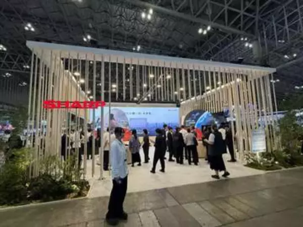 シャープが示す「半歩先」の価値とは？ 災害時にも役立つ循環型洗濯システムなどの技術を展示【CEATEC 2026】