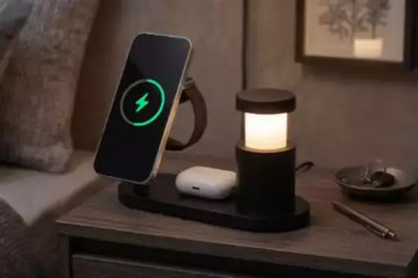 iPhone、Apple Watch、AirPodsを同時に充電できるQi2認証取得のワイヤレス充電スタンド、サンコーが発売