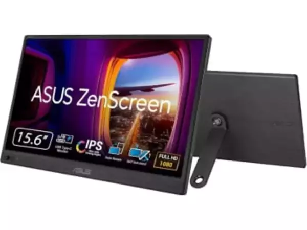ASUS製ポータブルモニターがAmazonでセール中！　15.6インチで約0.78kgの「ZenScreen MB169CK-J」が1万7980円