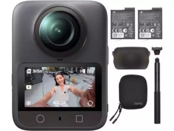 DJIの8K対応360°カメラが安い！　Amazonでセール中　「DJI Osmo 360 エッセンシャルコンボ」が5万9460円に！