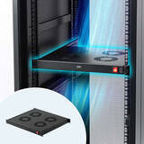 「19インチラックに対応した冷却ファンユニット2製品、サンワサプライが発売」の画像1