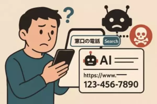 AI検索が「公式窓口」を偽造する時代へ。「LLM電話番号汚染」が生む、新しい詐欺の入り口【読めば身に付くネットリテラシー】