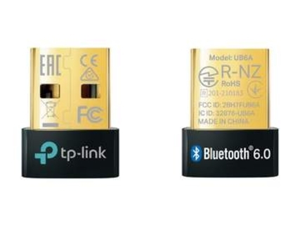 TP-Link、Bluetooth 6.0対応の小型USBアダプター「UB6A」発売