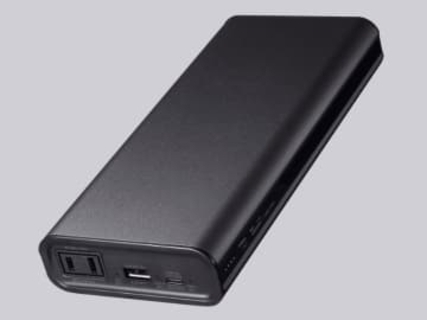 27500mAhでAC出力も備える大容量モバイルバッテリー「BTL-RDC43」、サンワサプライが発売