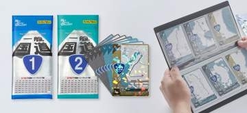 道マニア達よ、これがゼンリンの「一般国道トレカ」だ。全国459路線、9月11日から順次発売　敦賀市・岡山町1丁目交差点の「4連おにぎり」キーホルダーが付いてくるBOXセットは初回限定