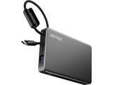 「バッファローの半固体モバイルバッテリーが安い！　Amazon暮らし応援サマーSALE　バッテリー容量は10000mAh、最大30W出力対応で5390円」の画像1
