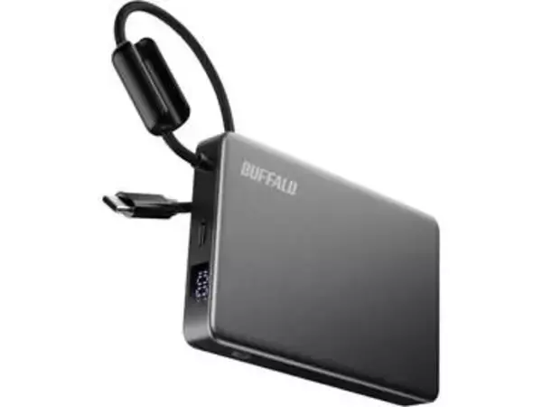 バッファローの半固体モバイルバッテリーが安い！　Amazon暮らし応援サマーSALE　バッテリー容量は10000mAh、最大30W出力対応で5390円