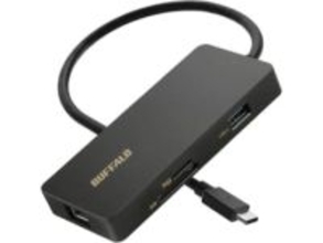 バッファローの有線LAN付きドッキングステーションがAmazonでセール中！　4K映像出力と85W給電も可能な「LUD-U3-CGC」は4400円
