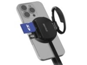 バッファロー、スマホの充電とバックアップが同時にできるMagSafe対応カードリーダー「BSCR520MG」発売