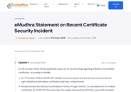 インドの認証局eMudhraで秘密鍵の欠陥が明らかに。ユーザーができる対策はOSやブラウザーのアップデート