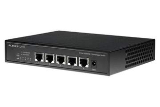 プラネックス、10GbE×5ポートでファンレスのアンマネージドスイッチ「FXXG-0005EM」発売
