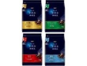 「ちょっと贅沢な珈琲店」などAGFのインスタントコーヒー各種がセールに！　4種がセットになった「レギュラーコーヒー 飲み比べセット」は3762円