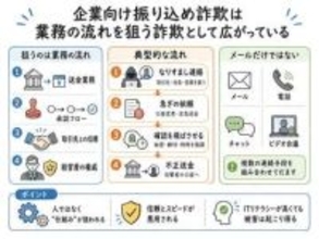 企業も「振り込め詐欺」に狙われている！ 業務フローの隙を突いたり、社内外の信頼関係を悪用したりする手口を知っておこう【読めば身に付くネットリテラシー】