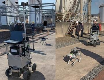 NTTグループら3者、四足歩行ロボット＋フィジカルAIによる工業施設点検の高度化、国内初の実証