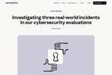 「Anthropic、「Claude」のサイバー攻撃能力テスト中に3件の不正アクセスが発生したと発表」の画像1