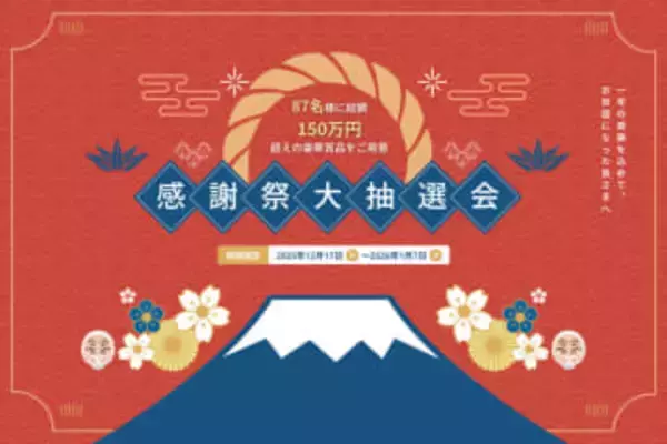 「UGREEN 年末感謝祭」で、お得な福袋の販売のほか、豪華景品が当たるキャンペーンも実施　2026年1月7日まで開催