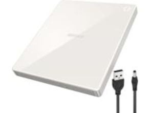 スマホにCDを取り込めるバッファロー「ラクレコ＋」がセール！　2026 Amazon スマイルSALE 初売り　スマホでDVD-Videoの再生ができる「RR-W1-WH/N」は1万3480円