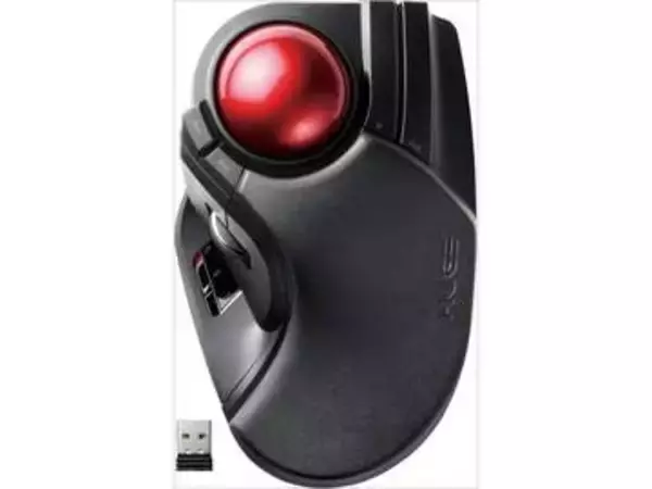 Amazonでエレコム製の無線・有線トラックボールがタイムセール中！　8ボタンワイヤレストラックボールの「M-HT1DRXBK」が4940円