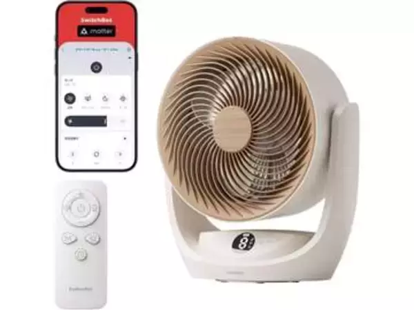 スマホで涼気をコントロール、SwitchBotのスマートサーキュレーターがAmazonでセール中　コードレスで最大70時間使える「サーキュレーター2 Pro」は1万3980円