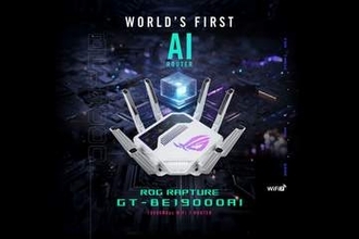 ASUSのAIコア搭載Wi-Fi 7ゲーミングルーター「ROG Rapture GT-BE19000AI」、本日発売　Amazonでは13.6万円
