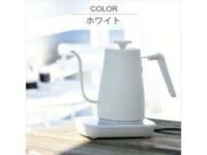 コーヒーメーカーや電気ケトルがお買い得！　Amazonで山善製品がセール中　コーヒードリップに便利な細口ノズルの電気ケトルが6730円から