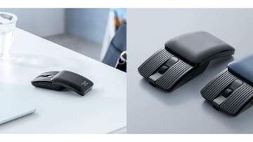 持ち運び時は小さくなるスライドカバー式超薄型マウス、サンワサプライが発売