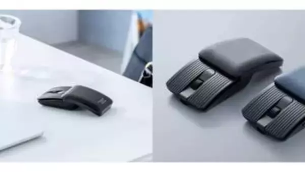持ち運び時は小さくなるスライドカバー式超薄型マウス、サンワサプライが発売
