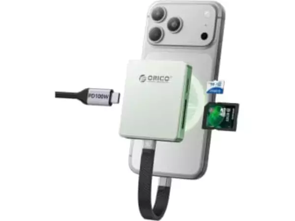 AmazonでORICOのHDD／SSD向け外付けケースが安い！　カードリーダーと一体化した「ORICO AP42F」は3599円