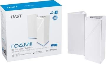 MSI、同社初のWi-Fi 7対応メッシュルーター「Roamii BE Pro/Lite」シリーズを発売