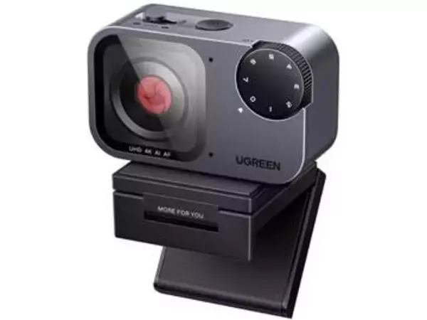 UGREENのWebカメラがAmazonでタイムセール、4K対応モデルが3999円など　AI自動フレーミング＆ノイズキャンセリング対応のハイエンドモデルも