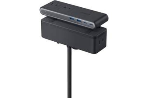 Anker、デスク天板に挟むクランプ式電源タップを発売。上下で使い分けられるAC6口＋USB4ポート