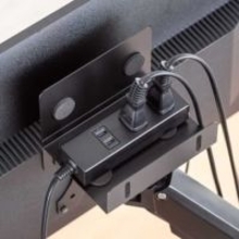 モニター裏に周辺機器を収納できるVESA対応ホルダー「100-VESA011」、サンワサプライが発売